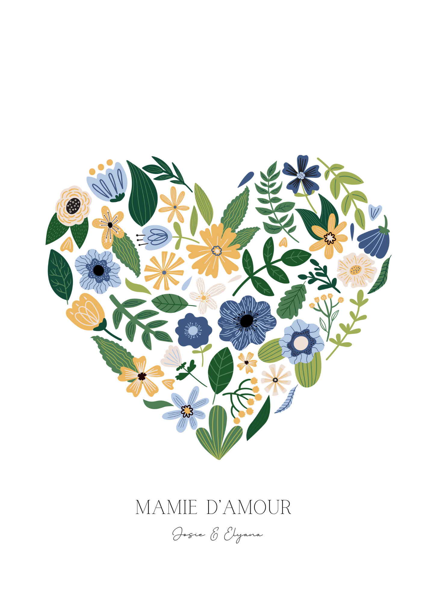 Affiche « mamie d’amour »