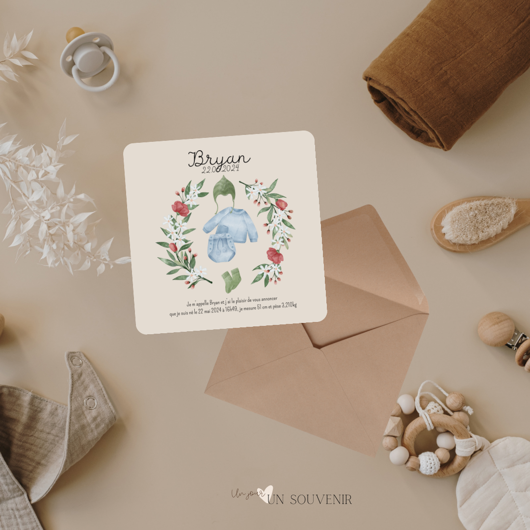 Faire part « Bryan »