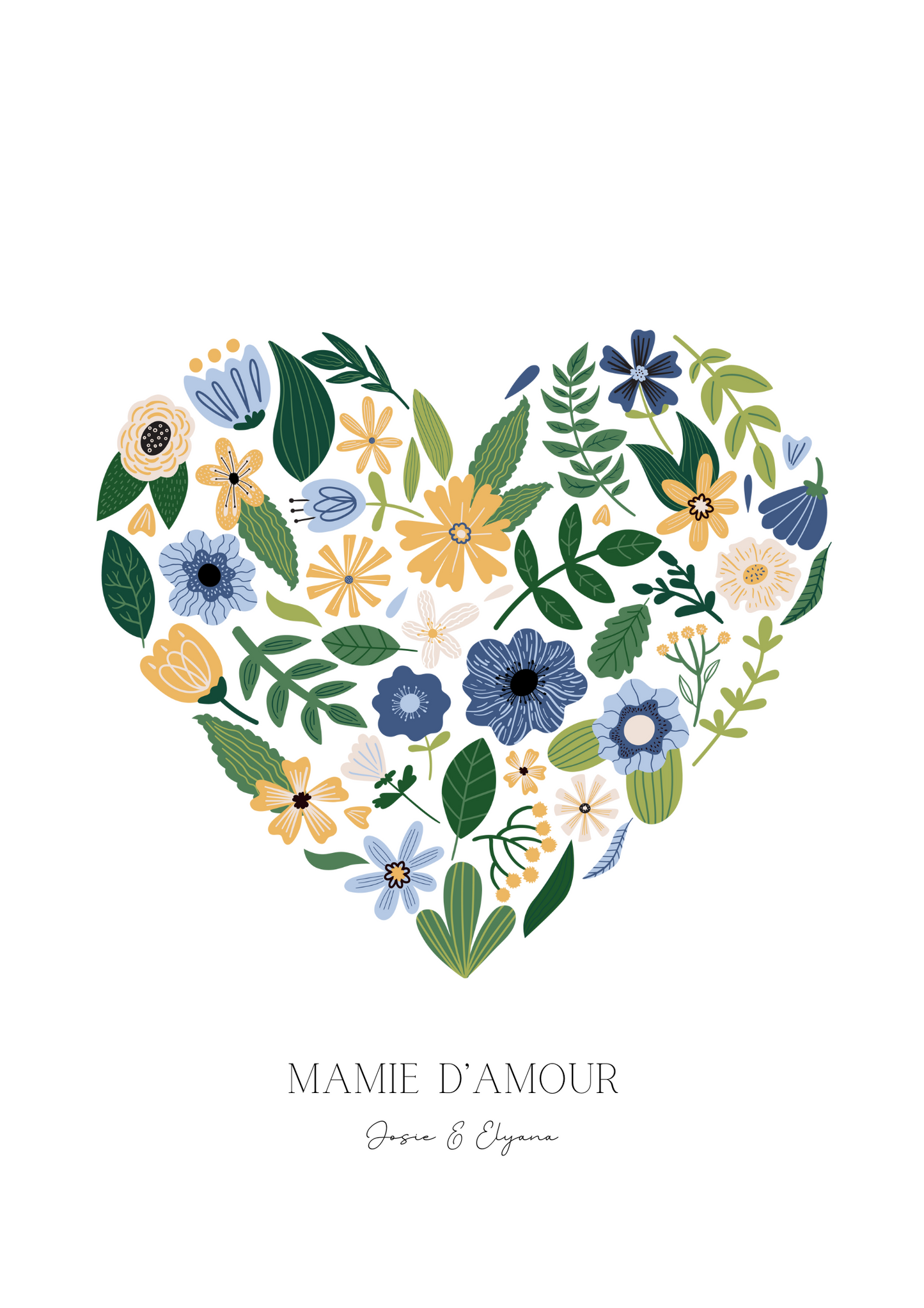 Affiche « mamie d’amour »